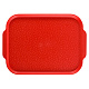 Поднос столовый 450х355 мм красный (мки017)
