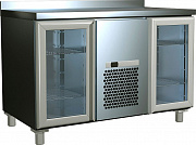 Стол холодильный 2 двери 2GNG/NT ПОЛЮС СТ с/б (1260х720х760 мм)