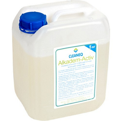 Средство моющее щелочное Alkadem-Activ для сильнозагрязненных поверхностей CLEANEQ (5 кг)