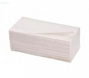 Полотенца бумажные V-сложения 1-слой, 200 листов, белые V-25 Vfold