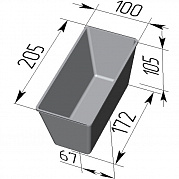 Форма хлебная Л 10-3