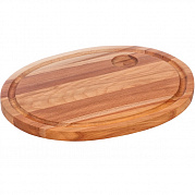 Доска для стейка 360х280х18 бук (овальная)