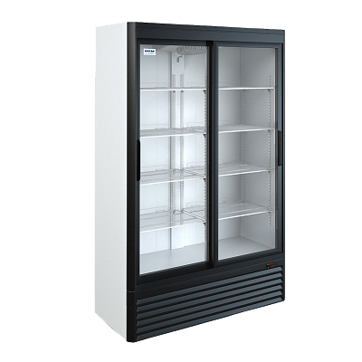 Шкаф холодильный ШХ-0.80 С купе (ст.) МХМ с замком