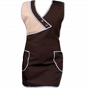 Фартук-сарафан Уголок габардин (бирюзовый) гигант