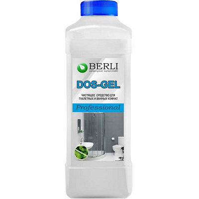Средство для очистки и дезинфекции Dos Gel BERLI, 1 л