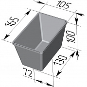 Форма хлебная Л 11 Б