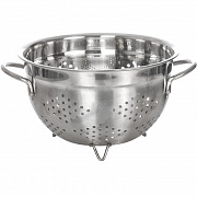 Дуршлаг 26х17 см нержавеющая сталь на ножках 5 л (кт139)