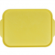 Поднос столовый 450х355 мм жёлтый