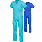 Костюм Хирург ГОСТ 9897 (бирюзовый, смесовый, 52-54, 182-188)