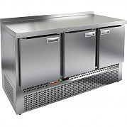Стол холодильный 3 двери GNE 111/TN HICOLD УН с/б (1485х700х850 мм)