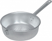 Дуршлаг 22 см алюминиевый с ручкой (а12)