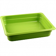 Гастроемкость GN1/2-65  327х265х65 зелёная Restola (3565)