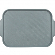 Поднос столовый 450х355 мм серый