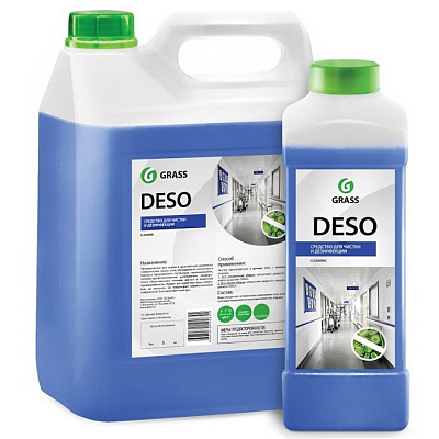 Средство для очистки и дезинфекции Deso GraSS, 5 кг