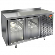 Стол холодильный 2 двери SNG 11 HT HICOLD СТ с/б (1390х600х850 мм)