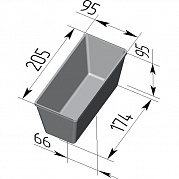 Форма хлебная Л 10-2