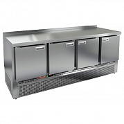 Стол холодильный 4 двери GNE 1111/TN HICOLD УН с/б (1970х700х850 мм)