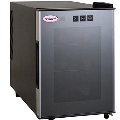 Шкаф холодильный барный Cold Vine JC-16BLW термоэлектрический