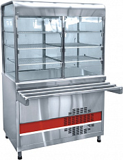 Прилавок-витрина холодильный ПВВ(Н)-70КМ-С-НШ АСТА Abat