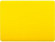 Доска разделочная 500х350х18 п/п жёлтая (кт304)