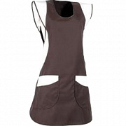 Фартук-сарафан Шоколад габардин (тёмно-коричневый)