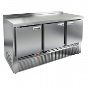 Стол морозильный 3 двери SNE 111/BT HICOLD НТ с/б (1485х600х850 мм)