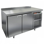 Стол холодильный 2 двери SN 11/TN HICOLD УН с/б (1390х600х850 мм)