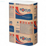 Полотенца бумажные Z-сложение 2 слоя, 200 листов Focus Extra