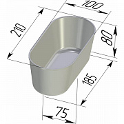 Форма хлебная Л 10-2 (овал)