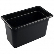 Гастроемкость GN1/4-150  265х162х150 чёрная Restola (603)