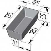 Форма хлебная Л 14