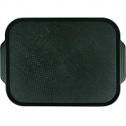 Поднос столовый 450х355 мм тёмно-зелёный