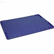 Крышка для ящика, синяя 600х400 морозостойкая (арт.506)