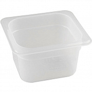 Гастроемкость GN1/6-100  176х162х100 прозрачная Restola (542)