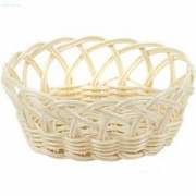 Корзинка пластиковая 170х110х70 мм бежевая (кт1921)