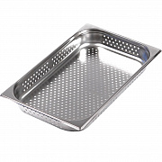 Гастроемкость перфорированная GN1/1 530х325х65 (гa42) Luxstahl (отв. d=5мм)