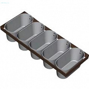 Форма хлебная 5Л11 овал с ручками