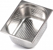 Гастроемкость перфорированная GN1/2 327х265х100 (гa72) Luxstahl