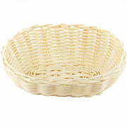 Корзинка пластиковая 200х150х75 мм бежевая (кт1905)