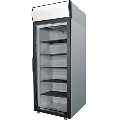 Шкаф холодильный Polair DM107-G нерж.