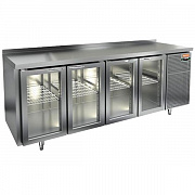 Стол холодильный 4 двери GNG 1111 HT HICOLD СТ с/б (2280х700х850 мм)
