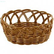 Корзинка пластиковая 170х110х70 мм коричневая (кт1920)