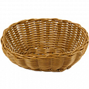 Корзинка пластиковая 200х150х75 мм коричневая (кт1904)