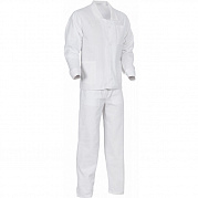 Костюм Повар ГОСТ 25295 (белый, бязь, 48-50, 158-164)